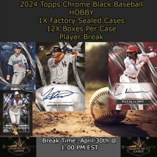 Pete Crow-Armstrong 2024 Topps Chrome Black Hobby 1X Estojo BREAK #13 comprar usado  Enviando para Brazil