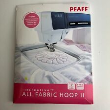 Gebruikt, Genuine Pfaff Creative All Fabric Hoop II 2 - 150 x 150mm - Designs Included tweedehands  verschepen naar Netherlands