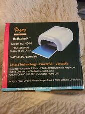 Vogue Professional My Manicurist 36 Watts UV Lamp ND40 For Natural Nails  for sale  Shipping to South Africa