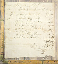1817 ledger page for sale  Elizabethtown