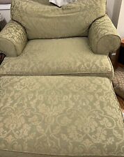 Upholstered chair ottoman for sale  Northborough