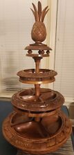 wooden serving stand for sale  Daphne