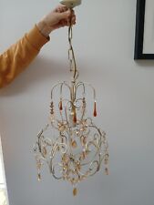 glass chandelier for sale  EPSOM