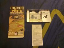 Maxell vhs cassette for sale  Charleston