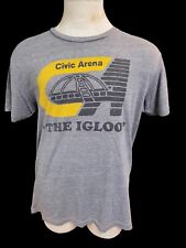 Camiseta Pittsburgh Civic Arena "The Igloo" Cotton Crew tamanho G feita em homenagem nos EUA comprar usado  Enviando para Brazil
