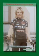 CYCLISME carte cycliste VALENTINA POLKANOVA équipe NOBILI GUERCIOTTI 2004 segunda mano  Embacar hacia Argentina