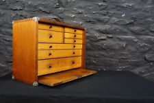 Used, Vintage EMIR Engineers Wooden Tool Cabinet / Chest / Box with 8 Drawers for sale  Shipping to South Africa