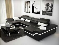 Big couch leather for sale  Shipping to Ireland