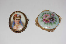 Broches anciennes emaux d'occasion  Bordeaux-