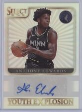 ANTHONY EDWARDS 2020-21 Select AUTO YOUTH EXPLOSION SILVER PRIZM RC Panini #AED for sale  Shipping to South Africa