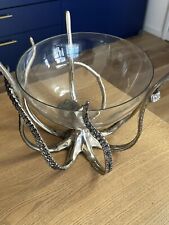 Culinary Concepts Octopus With Glass Fruit, Ice, Wine Bowl RRP £170 for sale  Shipping to South Africa