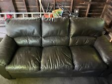 Seat leather couch for sale  West Hartford