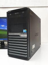 Acer Veriton Windows XP Gamer PC 2x3,16GHz 4GB 500GB DVD-RW Computer COM DVI VGA, usado comprar usado  Enviando para Brazil