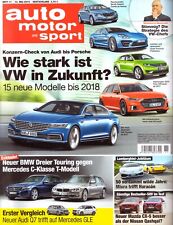 auto motor und sport 11/2015, u.a. Porsche Panamera, Lambo Miura, Mazda CX-5,, usado comprar usado  Enviando para Brazil