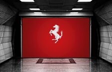 Ferrari Horse Reproduction - Metal Wall Sign Garage Sign Wall Decor Sign Wall, used for sale  Shipping to South Africa