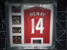 thierry henry signed shirt for sale  BICESTER