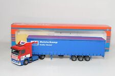 B1 1:50 TEKNO SCANIA 124G 124 G LKW + ANHÄNGER HEISTERKAMP RENTAL MIB comprar usado  Enviando para Brazil