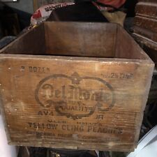 farmhouse crate rustic wood for sale  Hartly