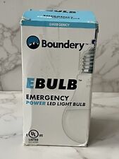 Boundery Ebulb Emergency Power LED Light Bulb Open Box Tested Missing Hook, used for sale  Shipping to South Africa