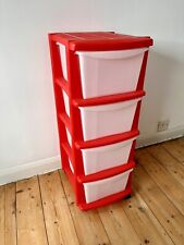 Plastic drawer unit for sale  BROMLEY