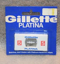 Vintage gillette platina for sale  Shipping to Ireland