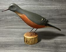 Jim Slack Isca Passageiro Pombo Esculpido à Mão Madeira Tamanho Real Pássaro Assinado comprar usado  Enviando para Brazil