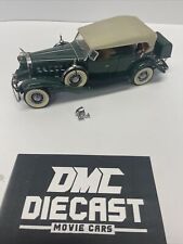 Vintage Danbury Mint Miniatura Die Cast Carro Aberto Modelo 1932 Cadillac Verde V-16 comprar usado  Enviando para Brazil