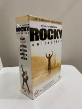 Rocky DVD Filme Box Set Rocky 1 2 3 4 5 DVD Região 4 Sylvester Stallone comprar usado  Enviando para Brazil