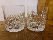 edinburgh crystal whisky glasses star for sale  ABERLOUR
