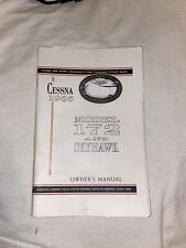 1966 Cessna 172 & Skyhawk Manual do Proprietário com Modelo 152 Manual de Informações comprar usado  Enviando para Brazil