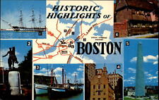 Boston massachusetts map for sale  Sandusky