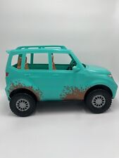 Mattel Barbie SUV Jeep 2016 camping divertido vehículo FGC99 azulado segunda mano  Embacar hacia Mexico