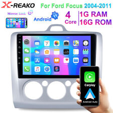 Rádio de carro estéreo Carplay Android 11 GPS unidade principal navegação para Ford Focus 2004-2011 comprar usado  Enviando para Brazil