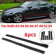 Audi side skirts for sale  LEICESTER