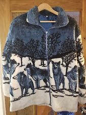 Wolf fleece jacket for sale  READING