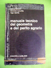 Manuale tecnico geometra usato  Italia