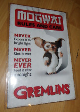 Gremlins rules mogwai for sale  RHYL