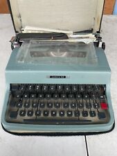 Vintage Olivetti Underwood Lettera 32 Portable Manual Typewriter w/case Italy for sale  Shipping to South Africa