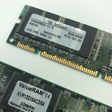 64MB PC133 168 PINOS DIMM MÓDULOS DE MEMÓRIA SDRAM 64 MB total PC-133 NÃO ECC 8x64 comprar usado  Enviando para Brazil