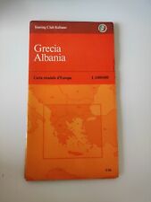 Carta stradale grecia usato  Rimini