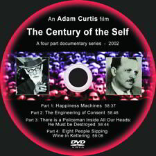 Century of Self, DVD por Adam Curtis, em capa de papel comprar usado  Enviando para Brazil