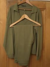 Womens khaki knitted for sale  BARROW-IN-FURNESS