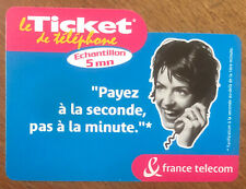 Ticket téléphone seconde d'occasion  Marseille V