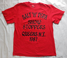 Camiseta Retrô Hip-Hop Rap SALT 'N PEPA Show Stoppers Queens, NY 1987 - Tamanho XL, usado comprar usado  Enviando para Brazil