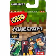 Jogo de cartas UNO Minecraft 112 cartas família crianças amigos jogo de festa comprar usado  Enviando para Brazil