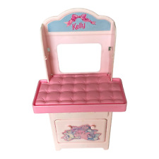 90s Barbie Doll House Furniture Kelly Baby Nursery Changing Table Hamper Pink for sale  Shipping to South Africa