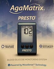 AgaMatrix Presto Blood glucose monitoring system for sale  Shipping to South Africa