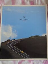 Maserati spyder brochure for sale  KINGS LANGLEY