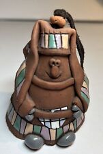 Kapryszna glina Terakota Dzwonek Sztuka ludowa Figuralna ceramika Clay na sprzedaż  Wysyłka do Poland