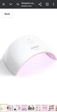 SUNUV UV LED Nail Lamp, Gel UV Light Nail Dryer for Gel Nail Polish SUN9C Pink for sale  Shipping to South Africa